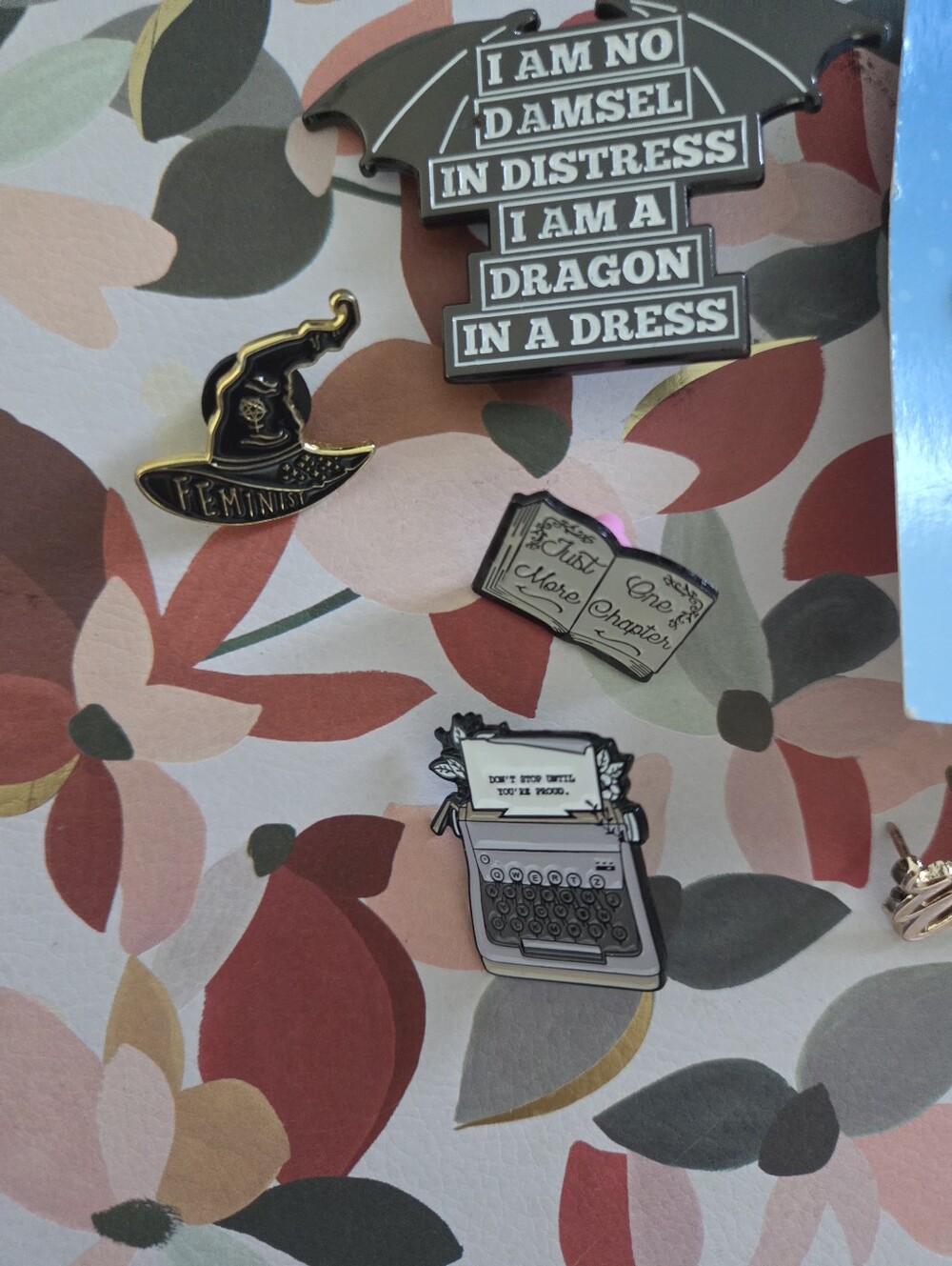 Bookish Pin Set - Picture 3 of 3